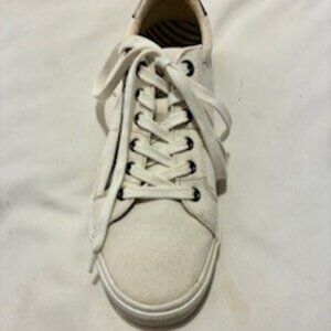 TAOS Women's Z Soul Sneakers - White/Pewter - worn twice